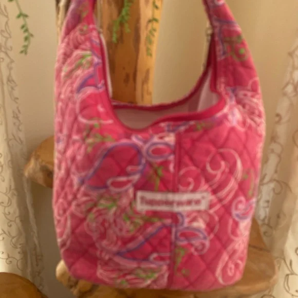Tupperware Mini Bags in Pink and Green with Vibrant Design - Picture 6 of 8